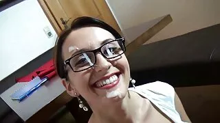 امرأة شابة مارس الجنس في سكسي متراجم المهبل مع رجل حار