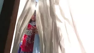 الجنس اللطيف لزوجين روسيين شابين في السرير محفوف بالعواطف افلام سكسي عالمية